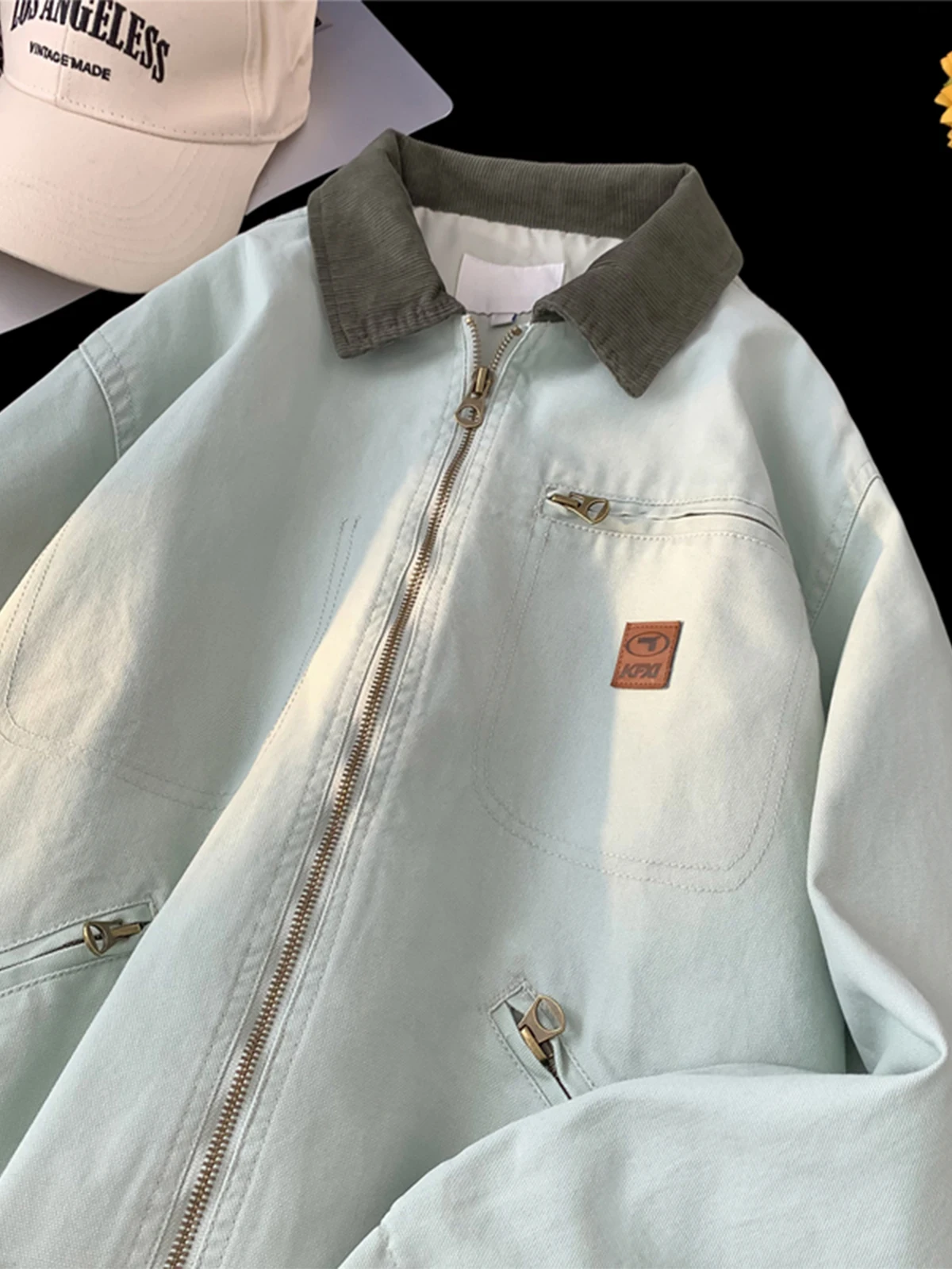 Японская модная куртка Detroit в стиле ретро мужская зимняя брендовая винтажная