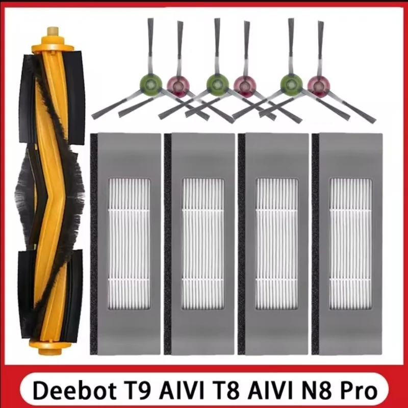 

Аксессуары для роботов-пылесосов ECOVACS Deebot T8 AIVI T9 AIVI N8 Pro AIVI N9 N10 N10 Plus