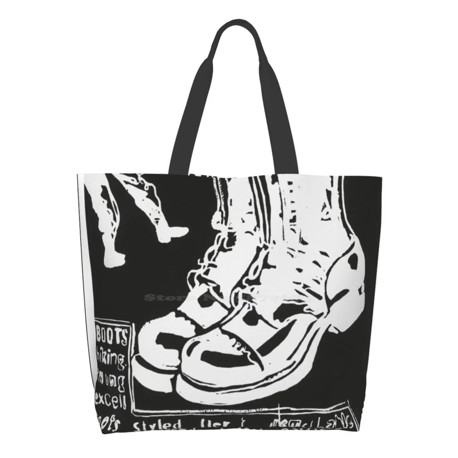 

Paratrooper Boots ( Negative ) Poster Print. Girls Handbags Shoulder Bags Large Size Warhol Paratrooper Boots Paratrooper Boots
