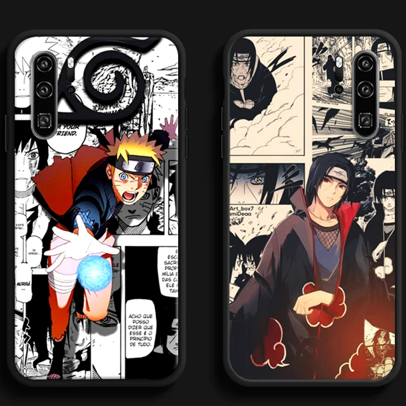 

NARUTO Japan Phone Cases For Huawei Honor P40 P30 Pro P30 Pro Honor 8X V9 10i 10X Lite 9A 9 10 Lite Coque Back Cover Soft TPU