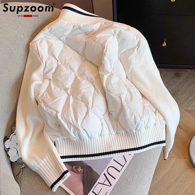 Supzoom Новое поступление брендовая одежда модный свободный кардиган зимнее пальто