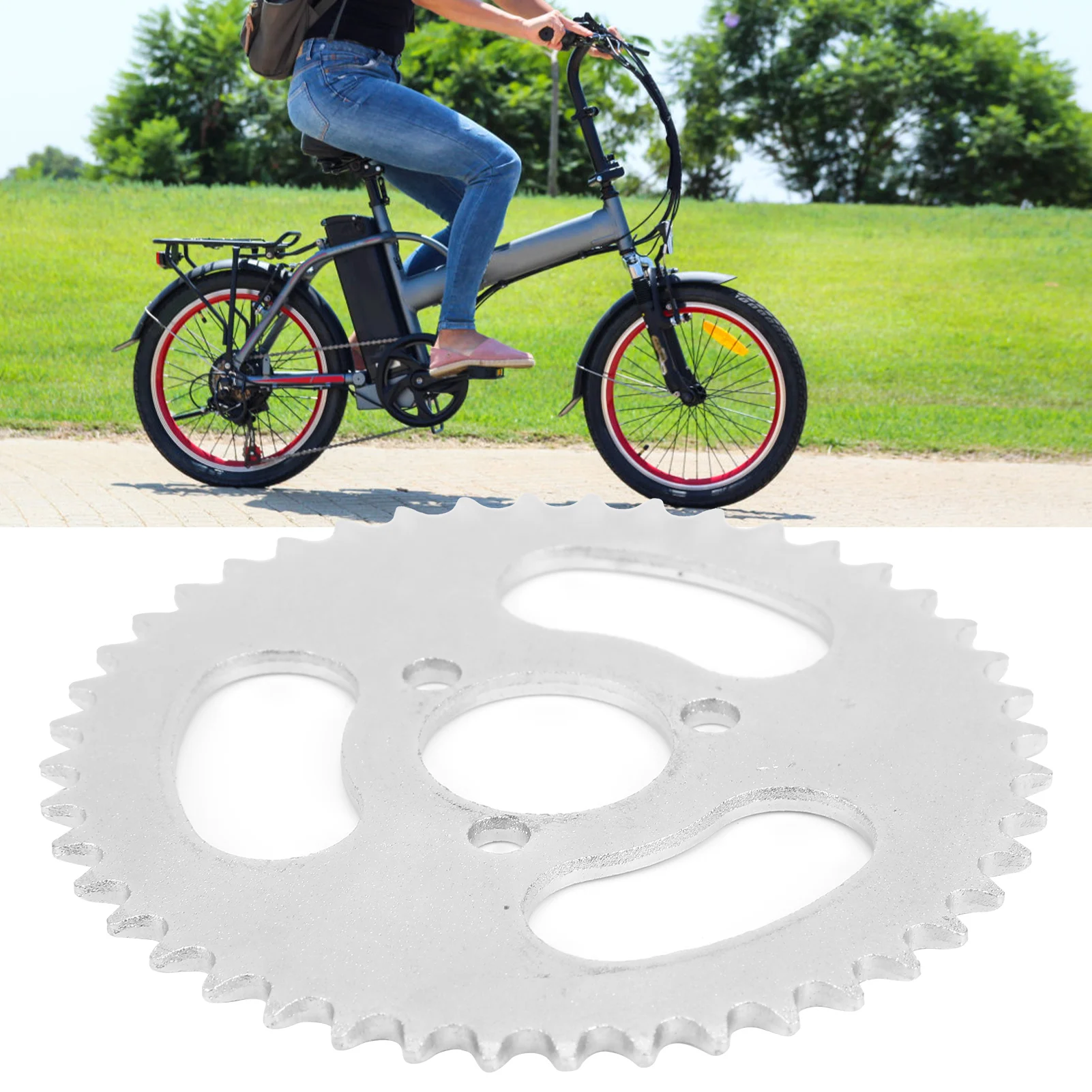 T8F 44 Зубья 29 Внутренний диаметр Стальная задняя звездочка Запасная часть для