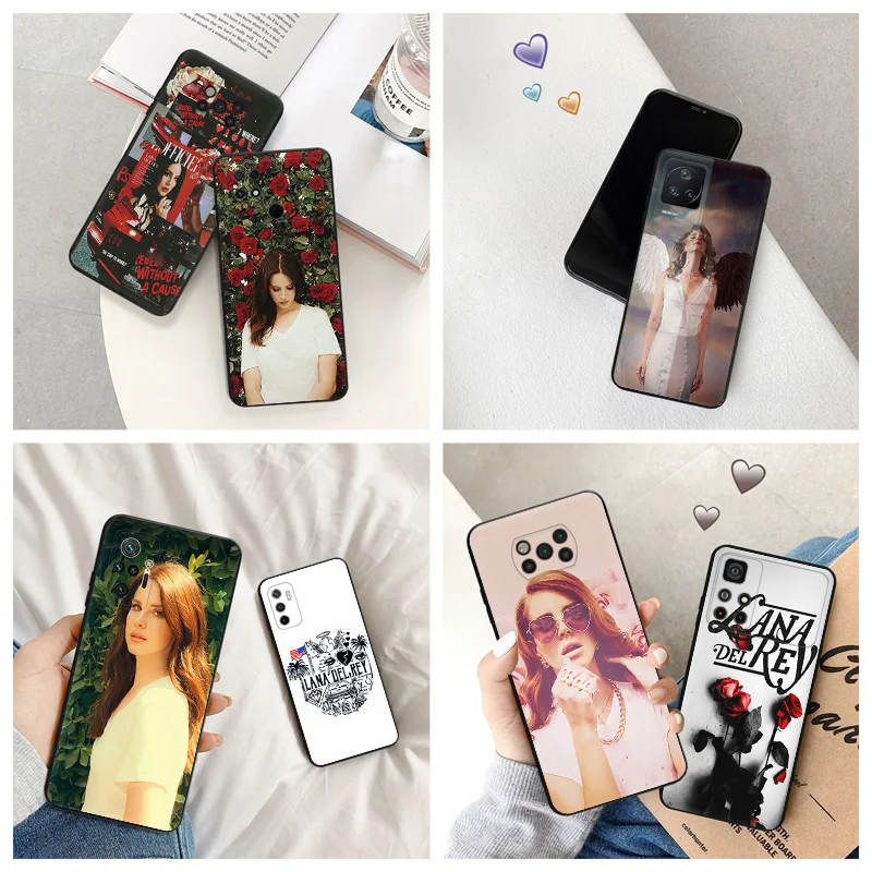 Силиконовый черный чехол для телефона Xiaomi Mi Poco C61 F5 F4 GT F3 F1 X4 X3 X5 M3 M4 Pro M5 M5S C51 C50 C40 Lana