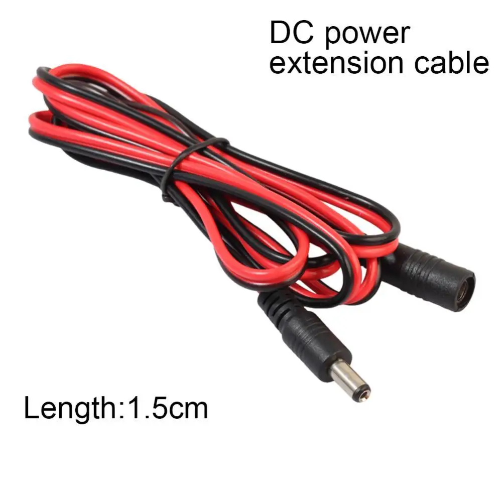 

DC5.5 x 2.5 Male to Female Adapter Cable Direct Current Power Extension Cord
