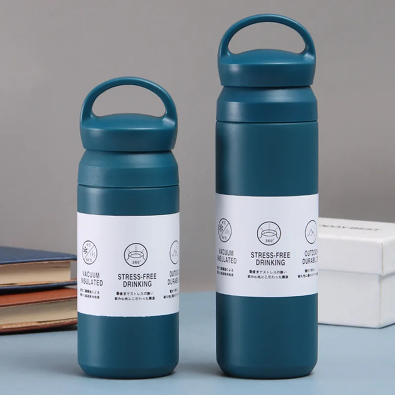 Портативная чашка для воды из нержавеющей стали 500 мл автомобильная кофейная