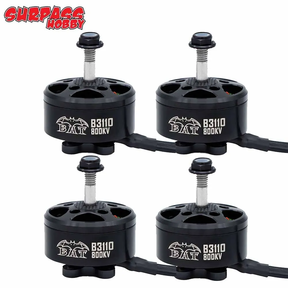 Двигатель бесщеточный SURPASS HOBBY B3110 3110 800KV /1280KV /1580KV совместимый с 6-8-дюймовым