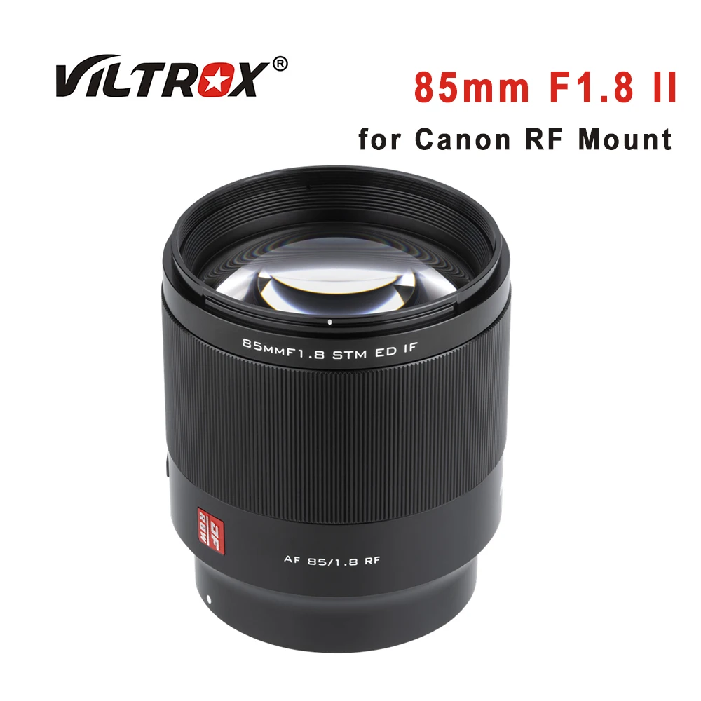 

Viltrox 85mm F1.8 II STM Full Frame Portrait Lens Large Aperture AF MF Camera Lens for Canon EOS-R RF Mount Cameras R3 R5 R6