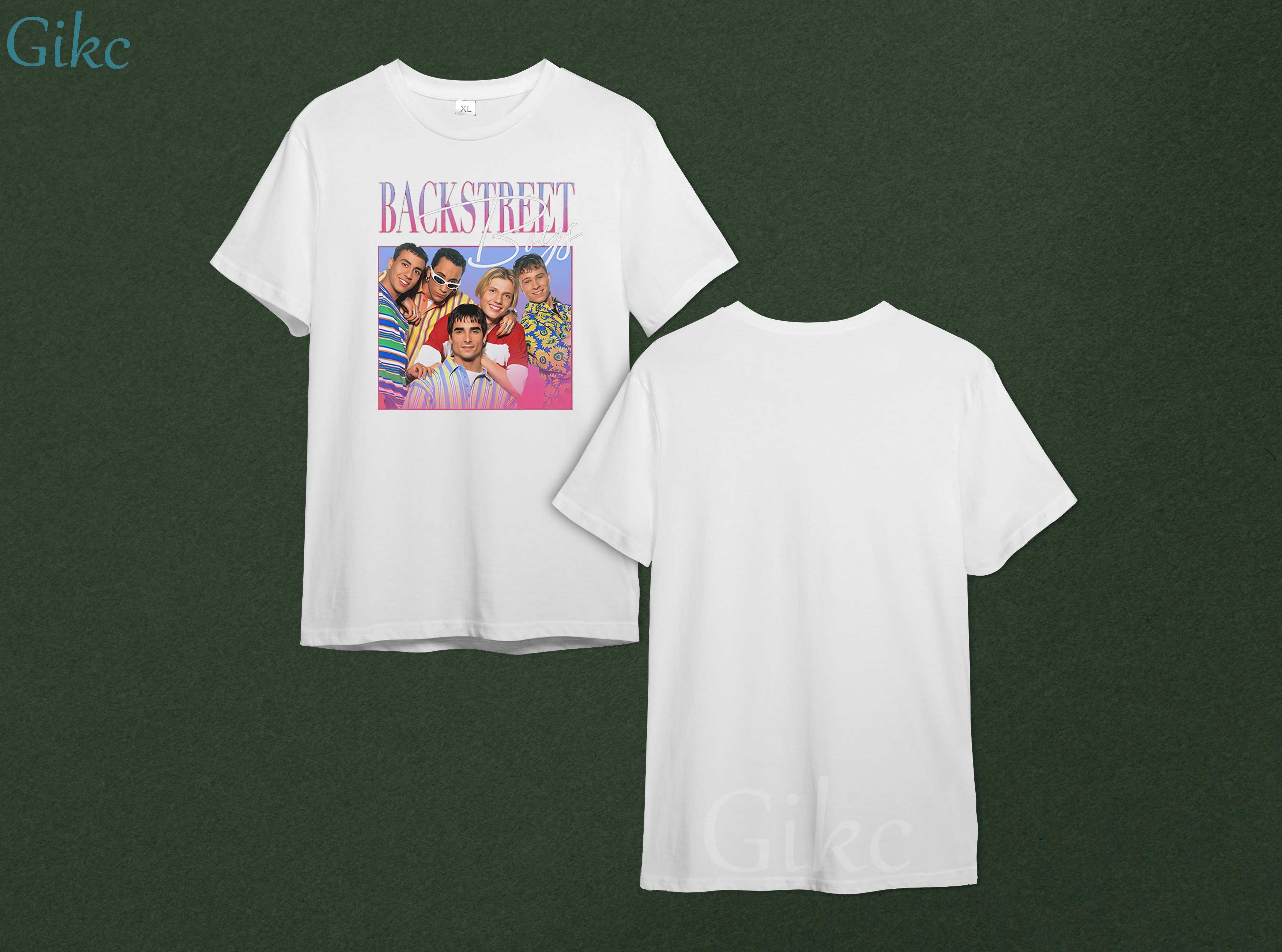 

Backstreet Boys T-Shirt Unisex 90s Vintage Tee Shirt Boy Band Mens Womens Throwback Homage T-Shirts Funny Hip Hop Streetwear