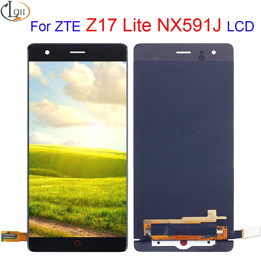 

5.5" For ZTE Nubia Z17 Lite LCD Display Digitizer Touch Panel Screen Assembly NX591J lcd For ZTE Z17 Lite Replacement Part