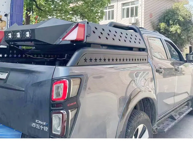 Черный матовый Универсальный Регулируемый спортивный рулонный багажник для