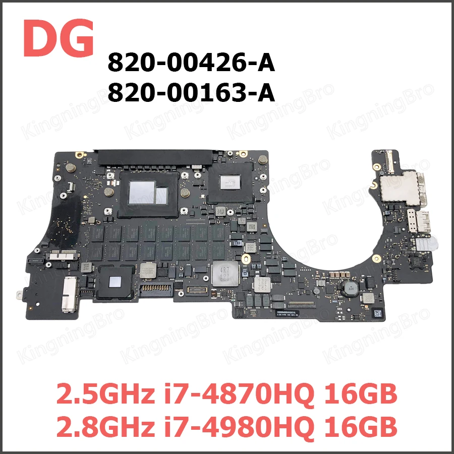 Материнская плата для Macbook Pro Retina оригинальная логическая A1398 i7 16 ГБ 820-00138-A 820-00426-A
