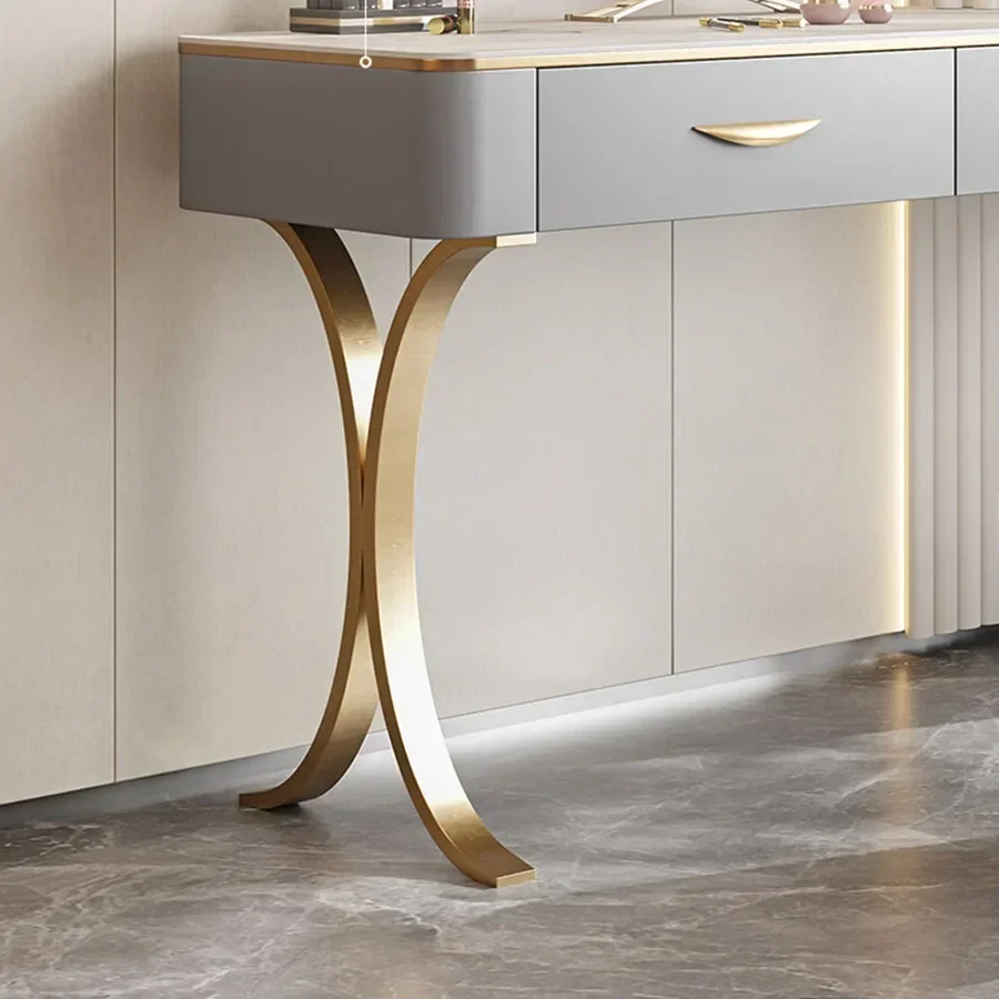 Итальянский туалетный столик маленький доступный высокий угловой для спальни