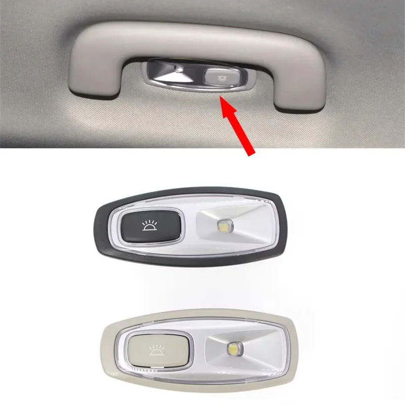 

Черный, бежевый, 1 шт. для Kia K5 SPORTAGER kx7 Azira, черный, задняя лампа для чтения, подлокотник на крыше, задняя купольная лампа 92870-d6110