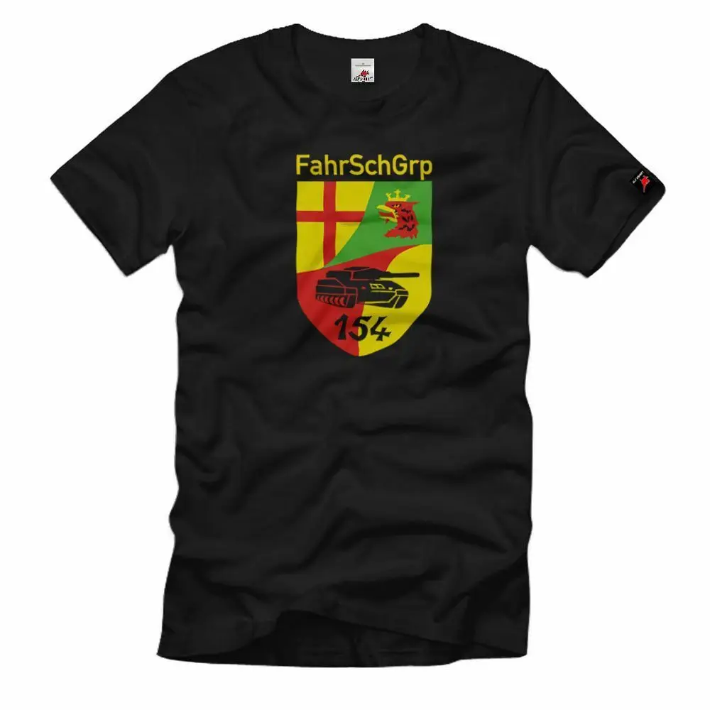 Футболка Fahrschgrp Pzbtl 154 футболка для школы вождения в западном стиле 2581