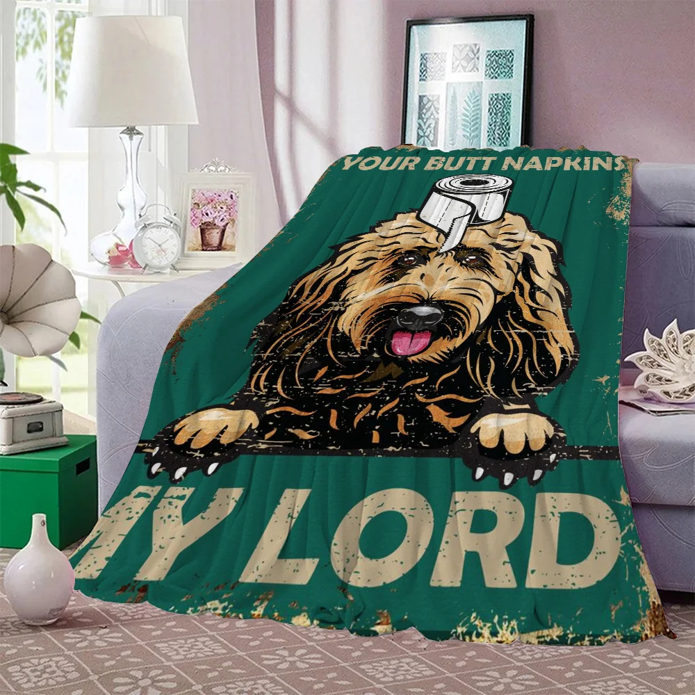 Мягкое Плюшевое Одеяло С Животным Принтом Из Микрофибры Коралловый Флис