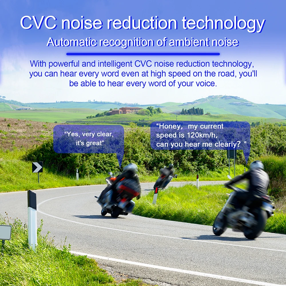 Bluetooth-гарнитура для мотоциклетного шлема 700 м BT V5.0