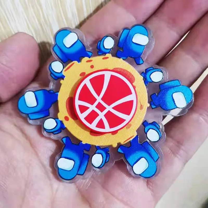 Anime Figure Naruto Running Uzumaki Sasuke Jiraiy Dragon Ball Z Guko Spinner Adult Children Relieve Stress Fidget Toys Kids Toy |