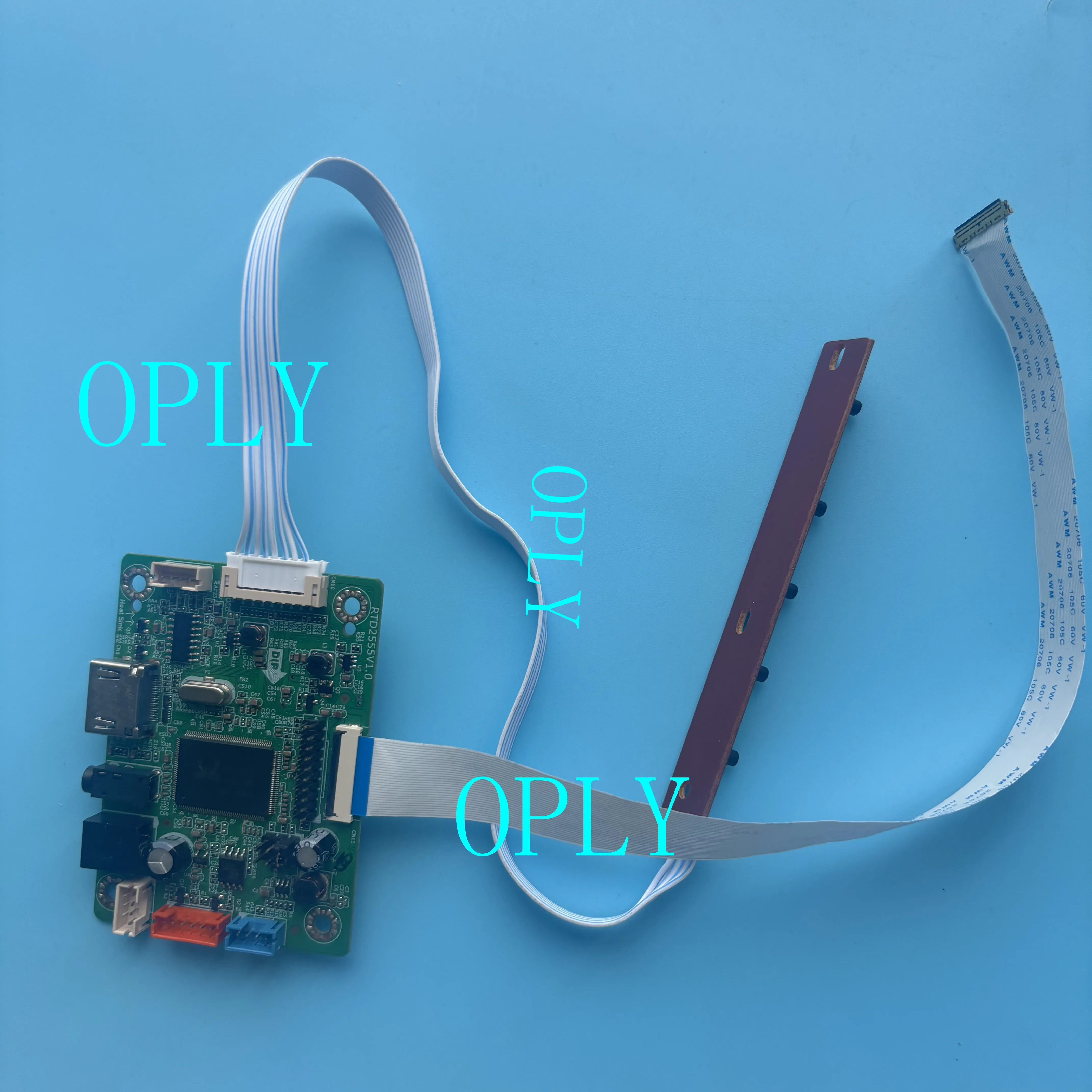 Фото Комплект контроллера EDP с поддержкой HDMI и VGA для LP173WF4-SPD1, LP173WF4-SPF5, LP173WF4-SPF1, LP173WF4-SPF2/SPF3, LP173WF4 LED 1920X1080. №1