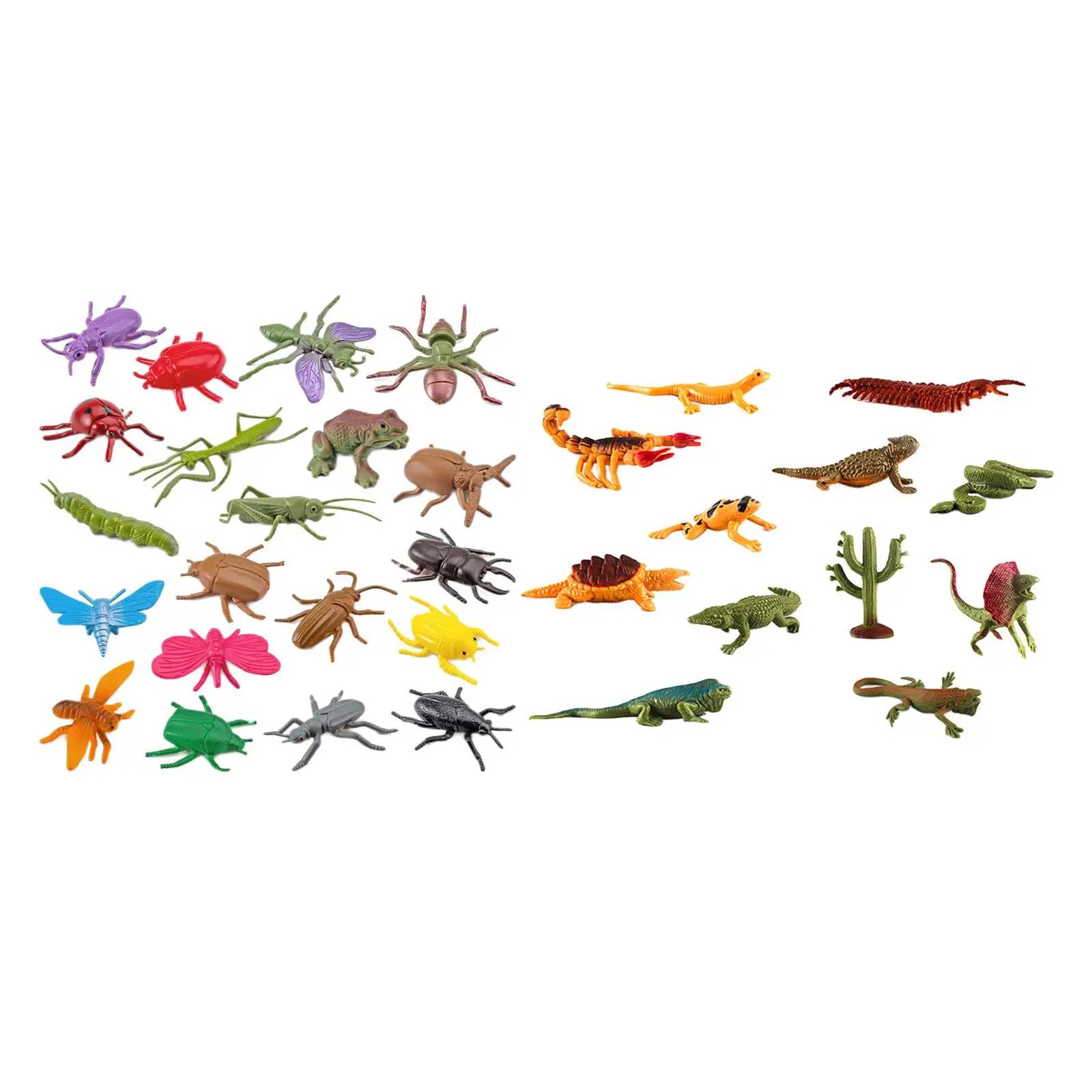 

Animals Model Toys Figures Education Bees Butterfly Beetles Educational Miniature Bug Toy Ornaments for Table Desktop