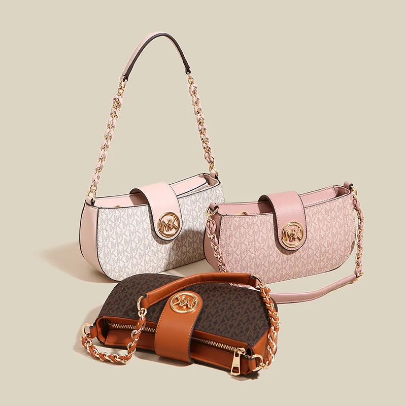 MKJ Women's Bag Luxury Brand 2023 Fashion Versatile New Trend Designer Temperament One-shoulder Cross-body Handbag Dinner Bag