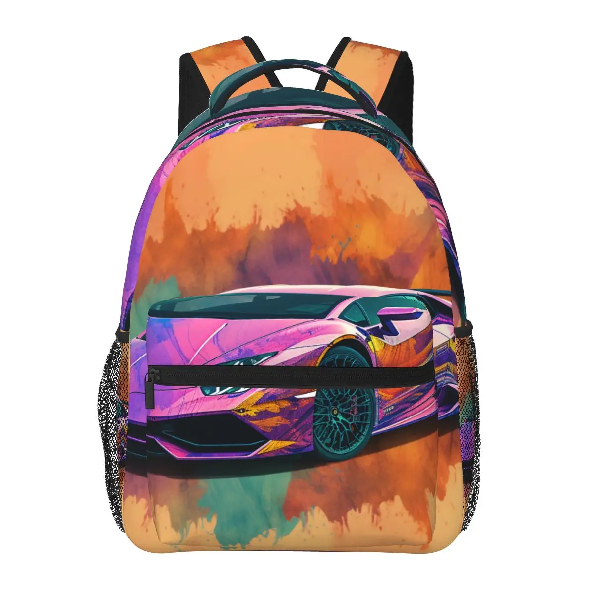 

Благородный спортивный рюкзак с машинкой, накидка Нео из полиэстера для художественного мастера, походные рюкзаки для мальчиков, большие элегантные школьные сумки, рюкзак