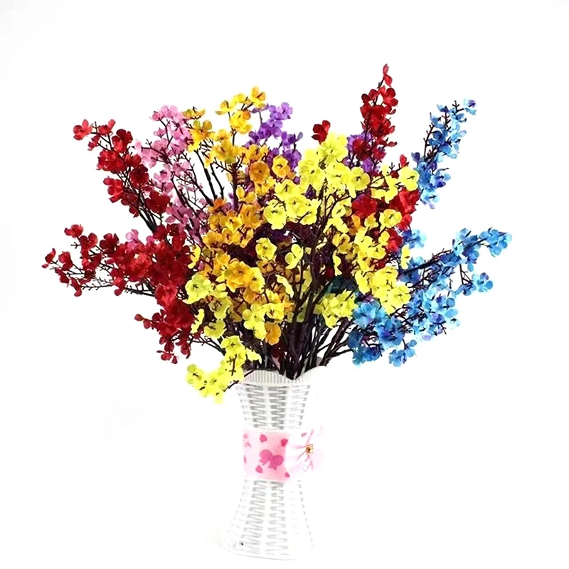 50 см искусственные цветы вишневый цветок детский гипсофил сделай сам свадебное