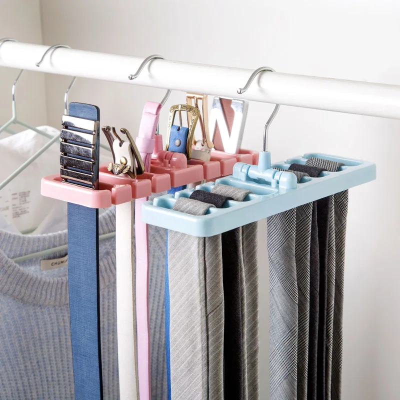 

Belt Storage Rack Tie Belt Organizer Ties Belt Rack Hanger Holder Hook Closet Organization Multifunctional Wardrobe Space Saver