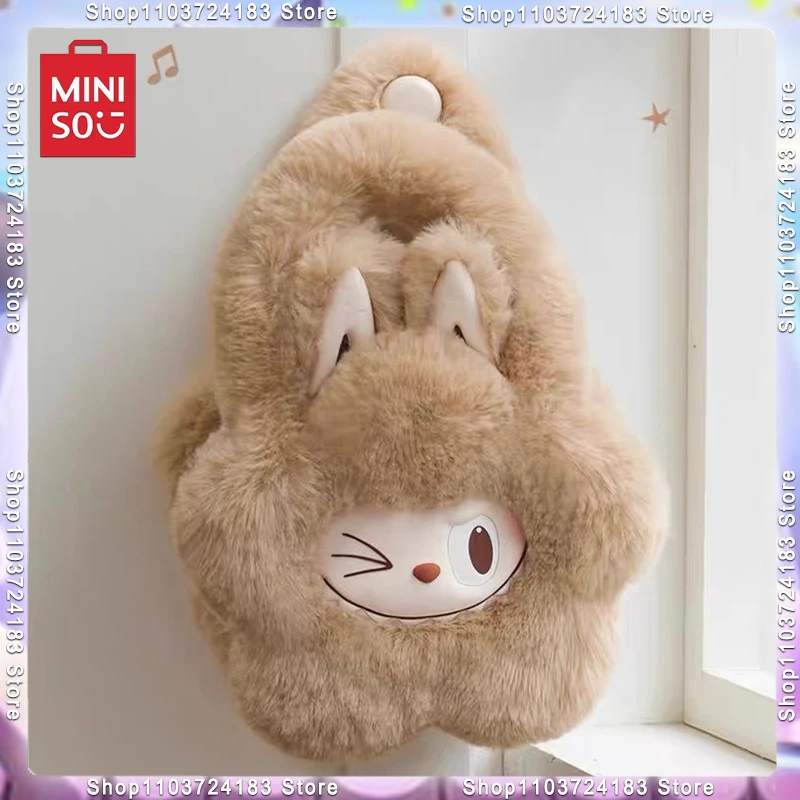 MINISO аниме периферия Labubu The Monsters классическая серия рюкзак с цветком сумка модная