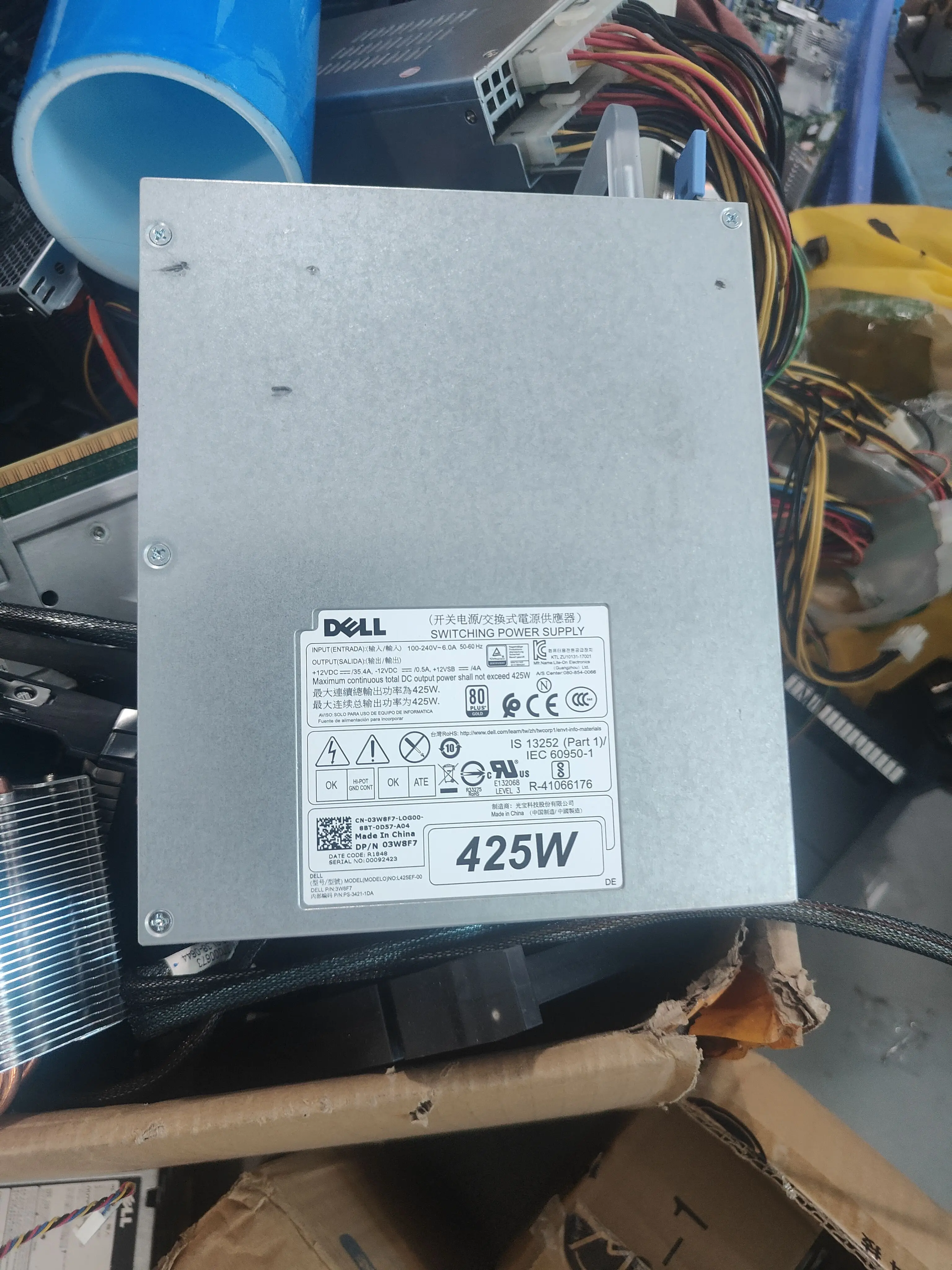 Для оригинального блока питания Dell T5820 T7820 950 Вт AC950EF-00 WGCH4 H950 рабочая станция