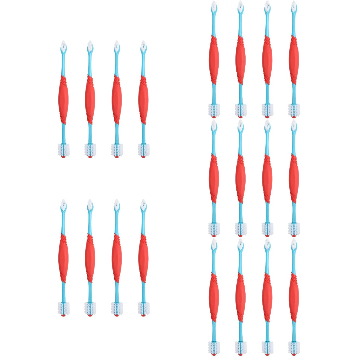 

20 pcs Manual Dog Toothbrushes Household Puppy Teeth Cleaners Pet Oral Care Tools