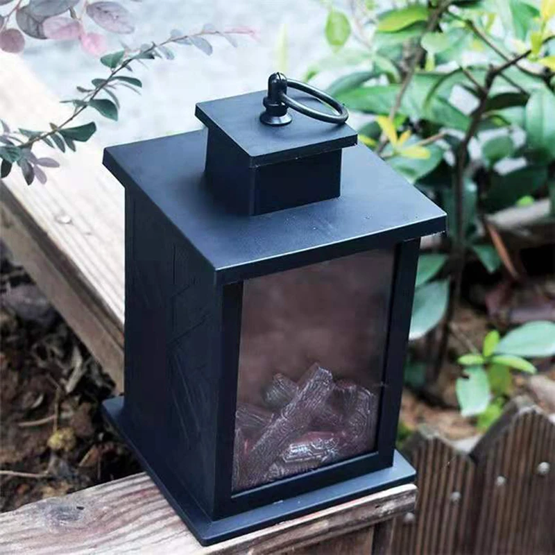 

USB Powered Flame Effect Night Light LED Simulation Fireplace Light Home Decor