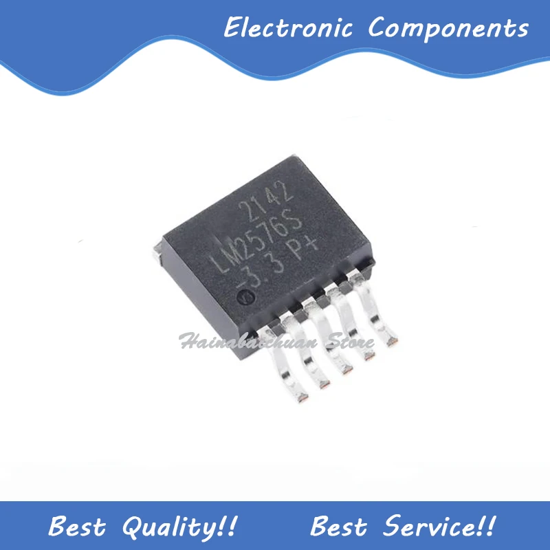 

10 Pcs/Lot LM2576S-3.3 TO263-5 New and Original In Stock