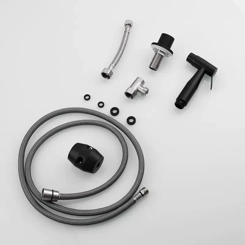 Черная кухонная раковина из нержавеющей стали 304 насадка для душа выдвижной