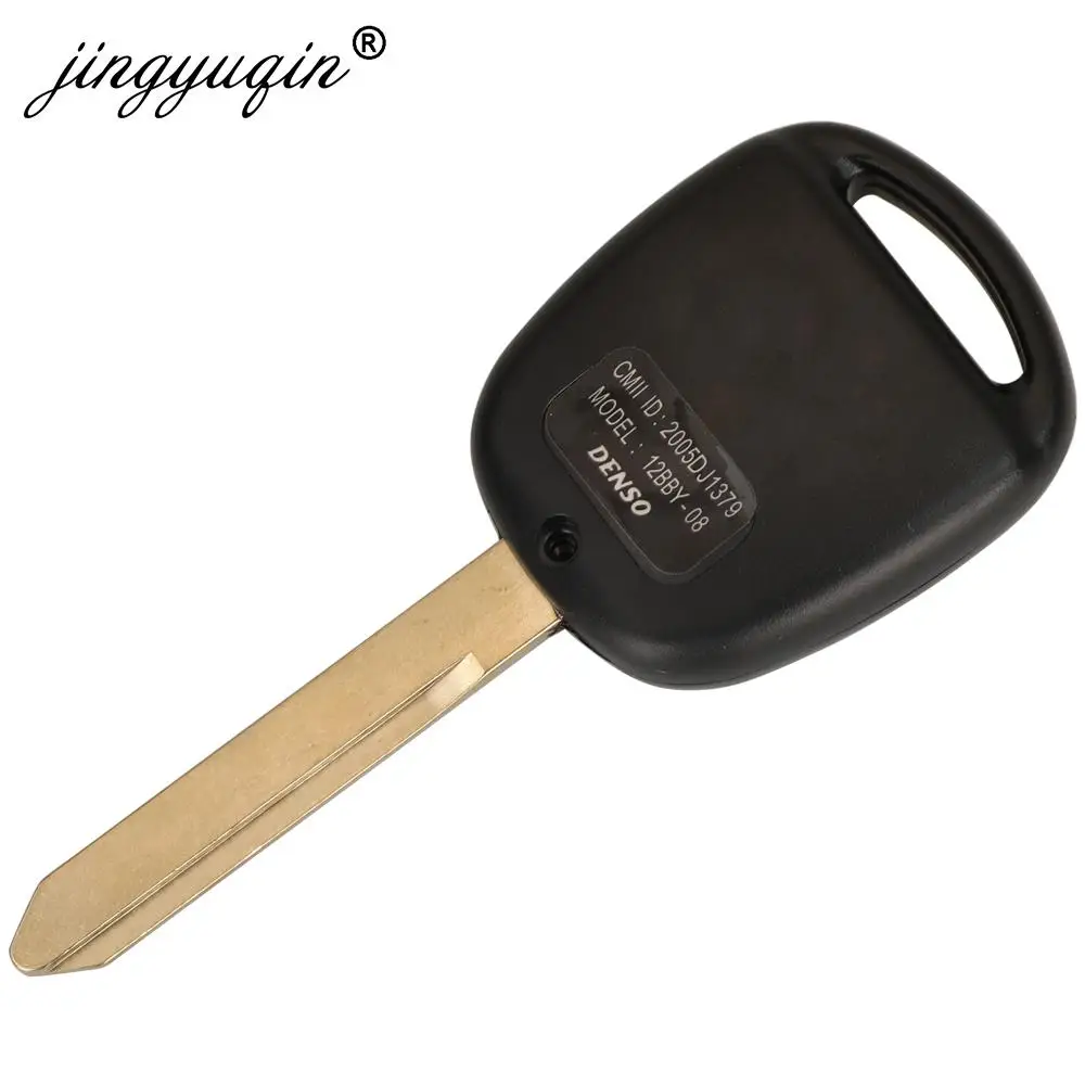 Jingyuqin P/N: 89071-0D010 Ce0165 433МГц 4D67 / 4C чип 2/3 кнопки пульта дистанционного управления для Toyota Corolla Yaris Avensis 1998+ на.