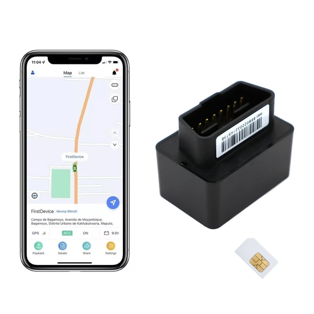 ABS OBDII трекер для транспортных средств GPS Gps автомобиля легковых автомобилей