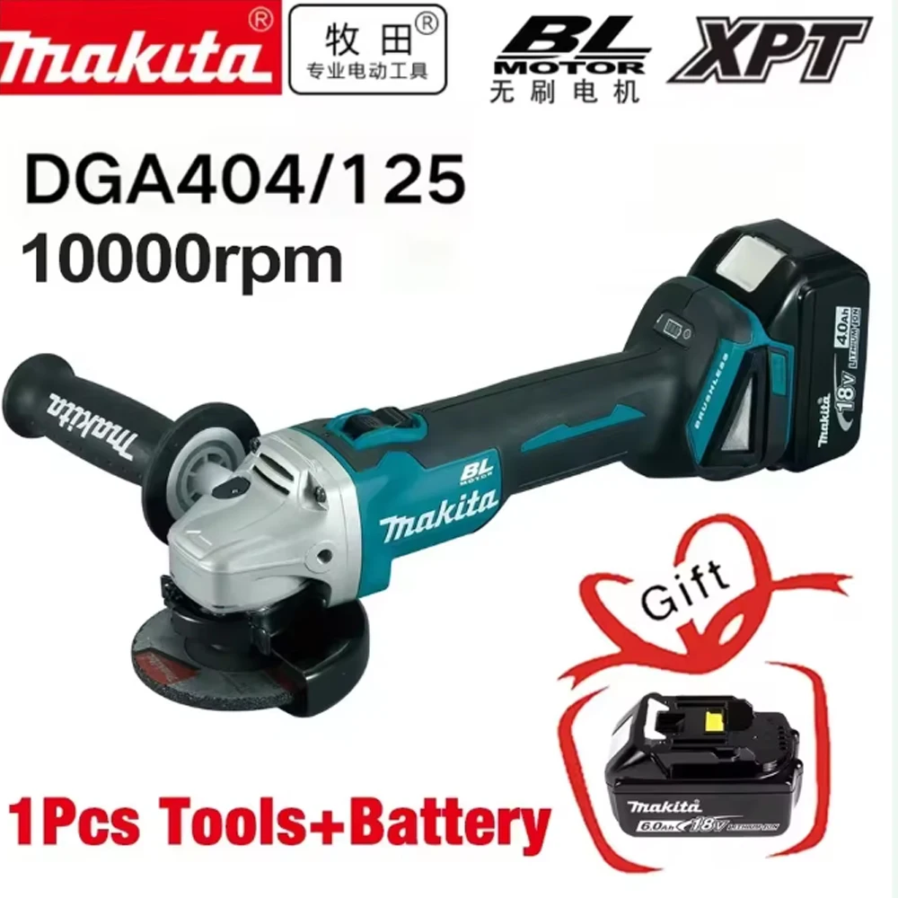 

Makita DGA404 Бесщеточная Угловая Шлифовальная Машина