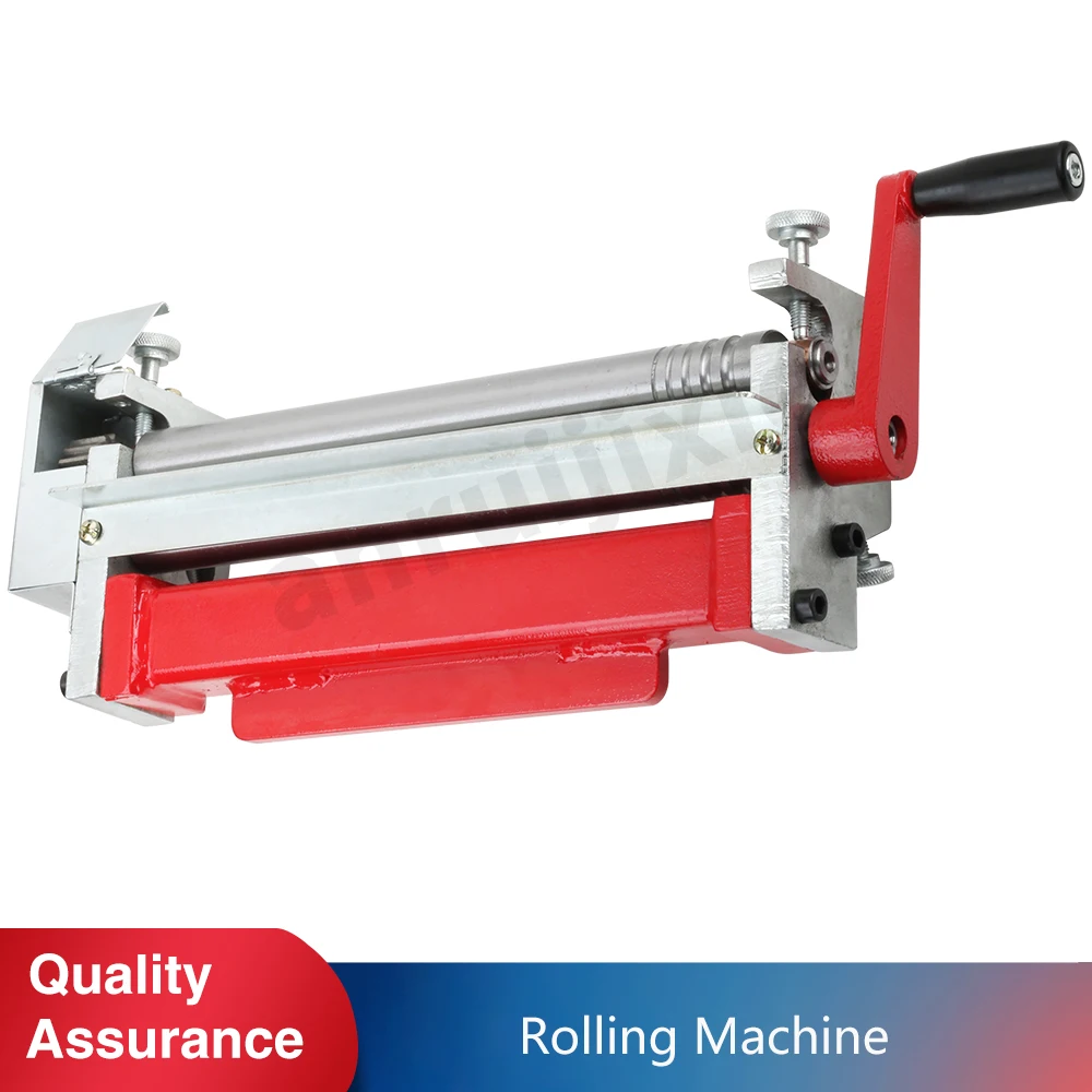 

RB300 Slip Roller Machine 11-4/5" Manual Bending Machine Home DIY Tool ，for Sheet Metal/Wire/Round Tube Arc Shape Bending