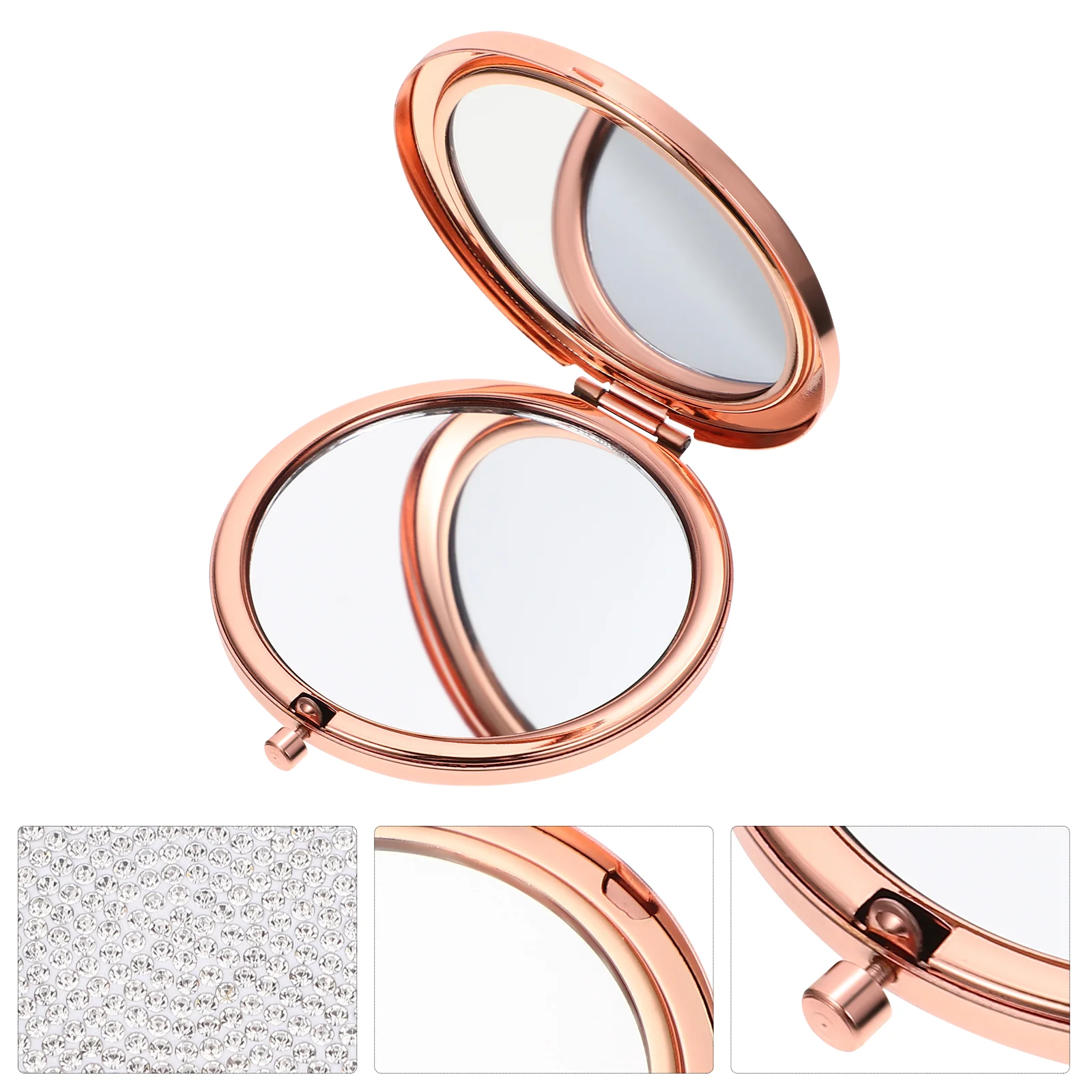 

Travel Makeup Mirror Pocket Mirror Portable Compact Mirror Handheld Makeup Mirror
