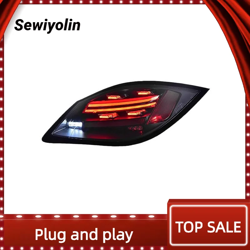 

For Porsche Cayman 987.2 2009-2012 Car Accessories Animation LED Trailer Lights Tail Lamp DRL Signal Automotive Plug And Play