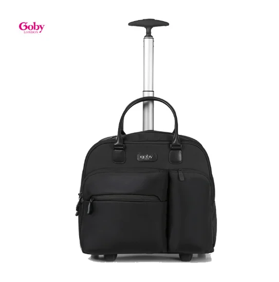 Women Travel Trolley Bags travel luggage bags on wheels carry on hand luggage suitcase  woman Oxford Rolling Wheeled Bag luggage