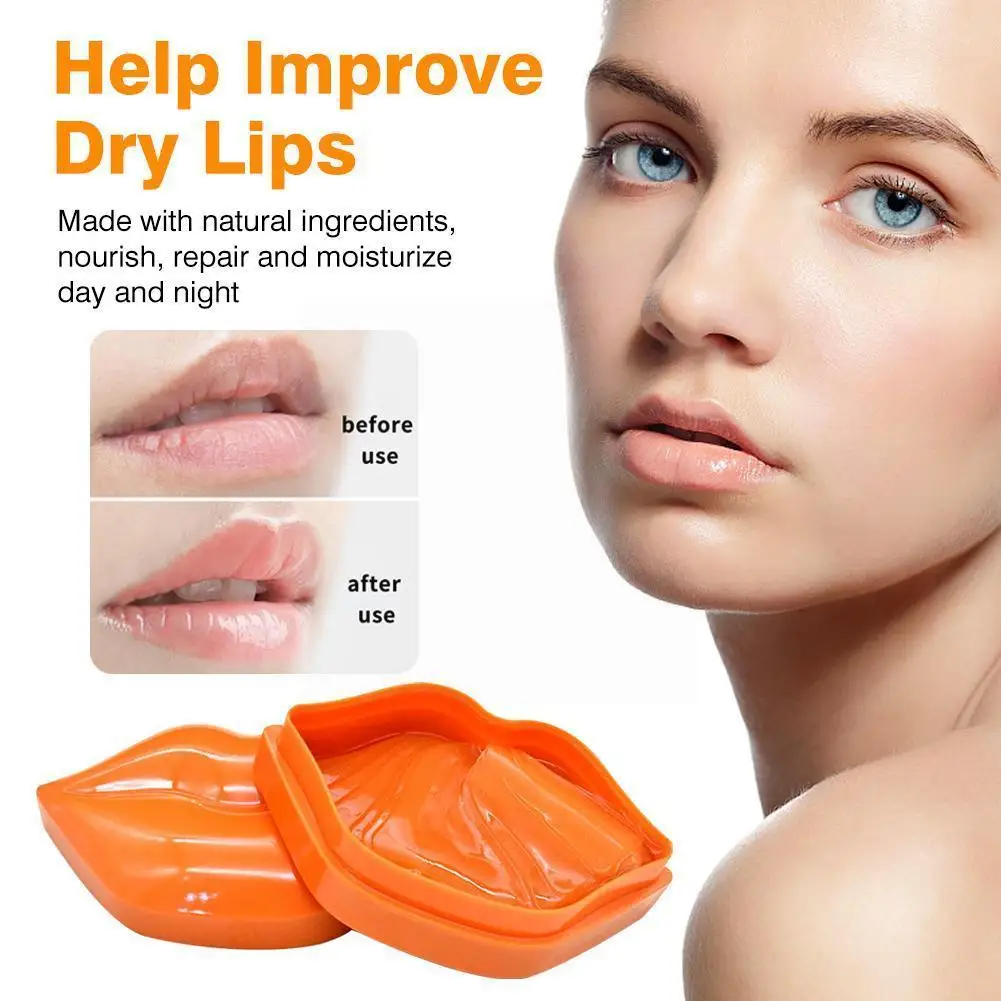 

New Moisturizing Lip Mask For Female Girls Nourishing Anti-Drying Diminishing Lip Lines Enhance Lip Care 6 Color X7U4