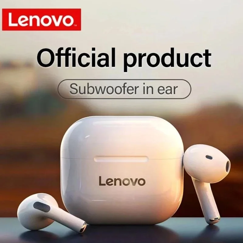 

2022 Lenovo LP40 обновленные TWS наушники, мини беспроводные наушники, Спортивная игровая Bluetooth 5,1 гарнитура с микрофоном для IPhone Xiaomi Huawei