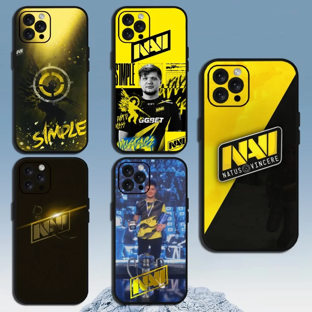 Простой чехол для телефона N-Navi CSGO S1mple Samsung Galaxy A53 A33 A70 A73 A54 A51 A71 A52S 5G мягкий