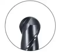 

0,2 мм 0,3 мм 2 флейты HRC60 микро шариковая концевая фреза из карбида вольфрама плоский хвостовик 4 мм фреза Mirco гравировка с ЧПУ 0,2-0,9 мм