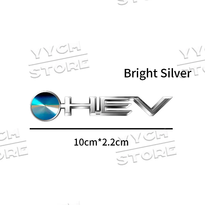 

1 шт., АБС-пластик, Стайлинг автомобиля, эмблема с логотипом HEV, задний бампер, задняя дверь, наклейка на багажник для Camry Highlander Prius Auris Hilux
