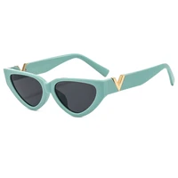 2022 womens personality desige frame sunglasses vintage black white shade sun glasses outdoor popular uv400
