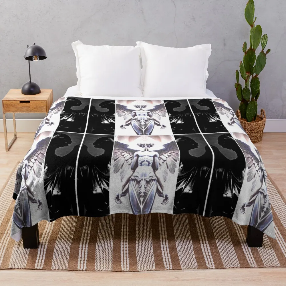 АНГЕЛИ И ДЕМОНЫ НЕБО ХЕЛ ПРО МАТИЯ? БОРОВНИ?АР? ?DELLAMORTE Плед Тетры теплые зимние