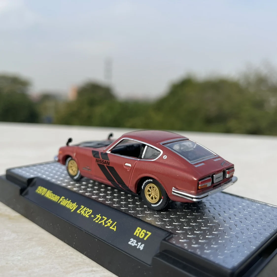 Литой под давлением масштаб 1:64 Nissan Z432 спортивный автомобиль модель автомобиля из сплава Коллекционная игрушка в подарок сувенир дисплей орнамент (art.: 3920cfb9be554) - 3920cfb9be554