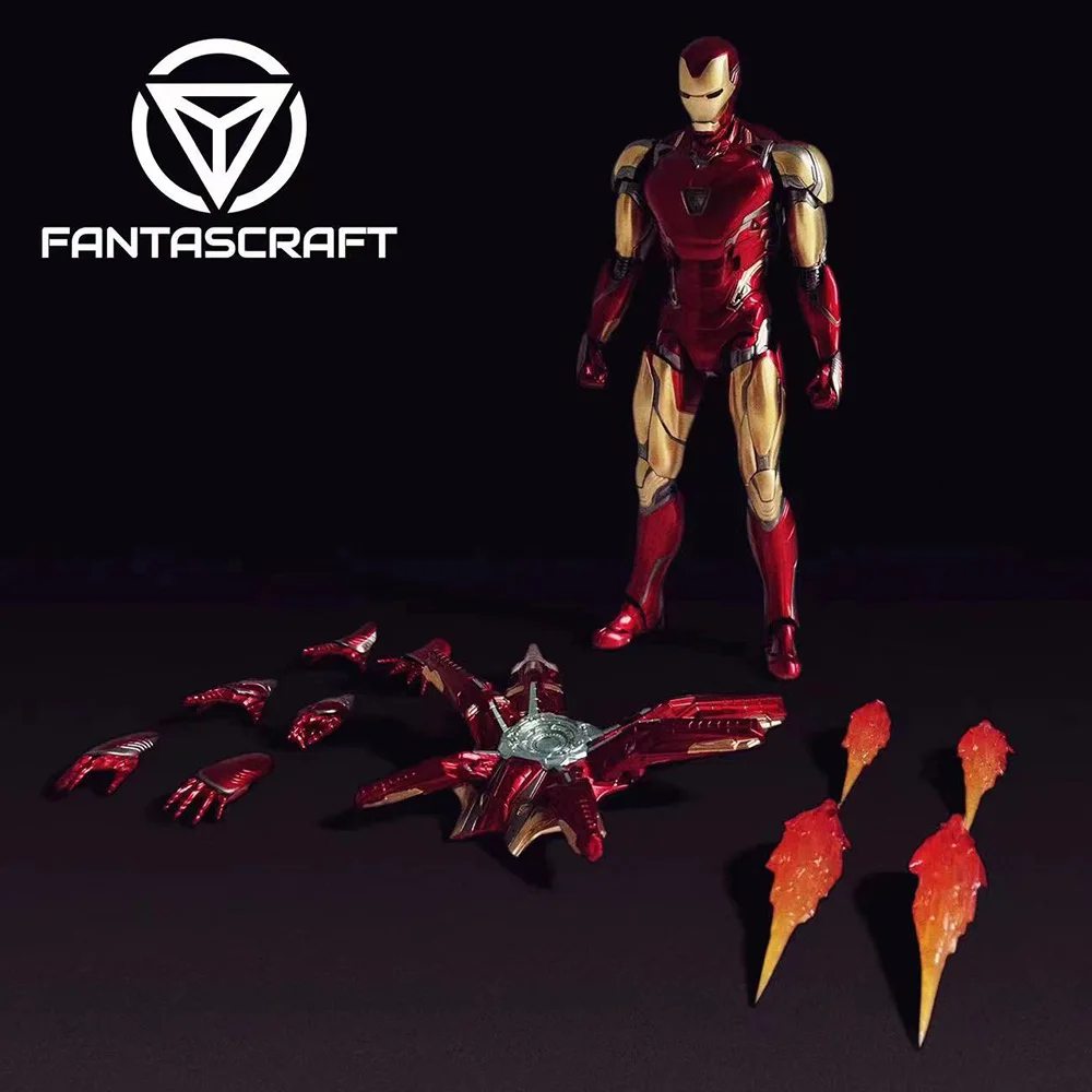 Pаспродажа 【В наличии】 Студия Комикейв Fantascraft Железные люди MK 85 1/12 Action Figure Костюм Марка 85 Старка Доспехи Человека Эндшпиля Модель Пластиковые игрушки