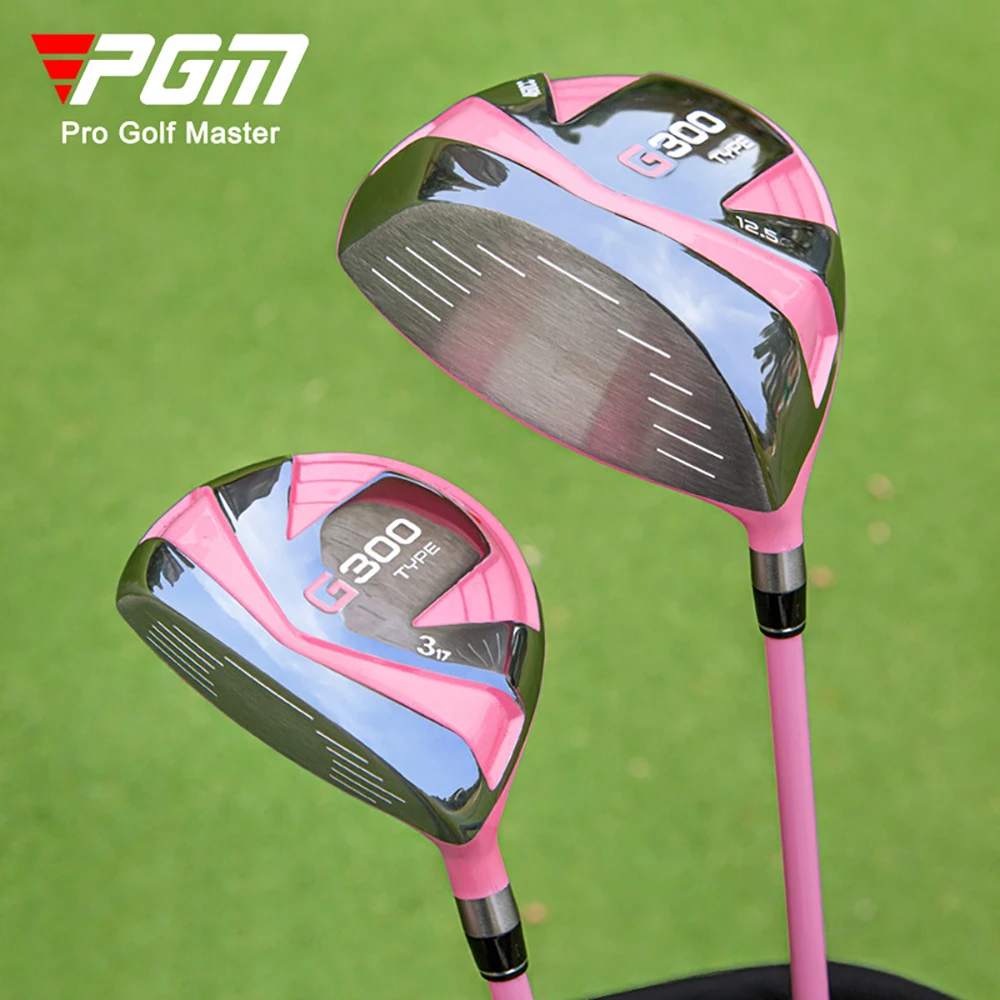 

PGM Golf Clubs Women Left Handed Titanium Alloy Head Drivers Fairways Hybrids Wood Pole Rubber Grip1 Carbon Shaft MG025